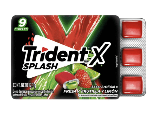 CONFITE & SNACK TRIDENT SPLASH FRELIM WC 17G
